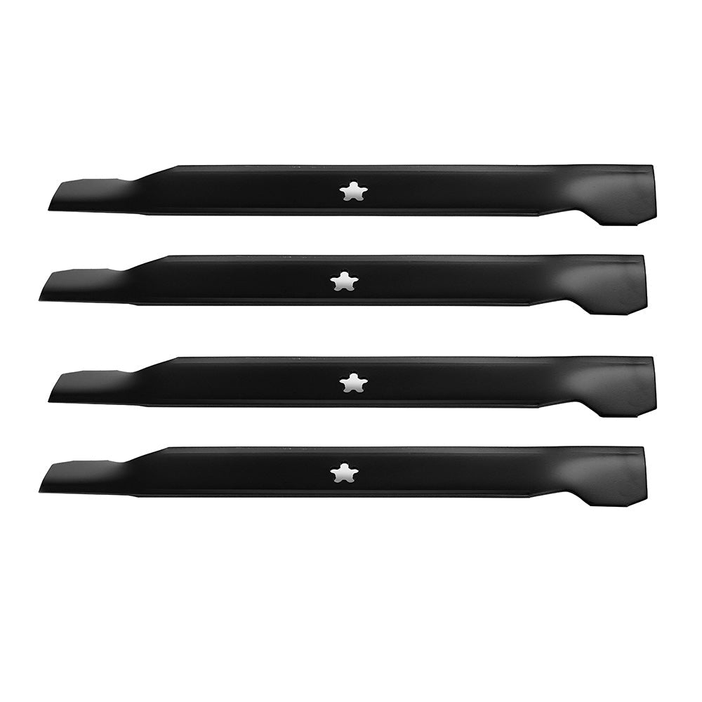 Mower Blades 4x Suitable For 42-Inch Husqvarna / Craftsman / Poulan Mowers 5321388871 / 138971-0