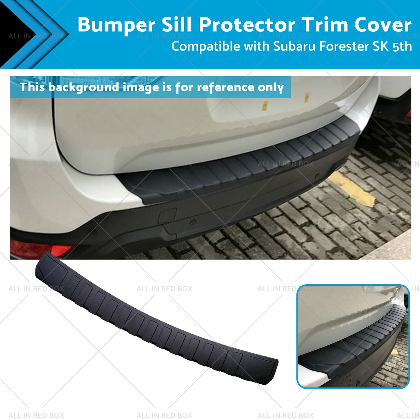 Bumper Sill Protector Trim for Subaru Forester SK 2018-2023