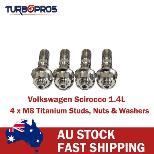 Titanium Turbo Charger Stud Kit for Volkswagen Scirocco 1.4L