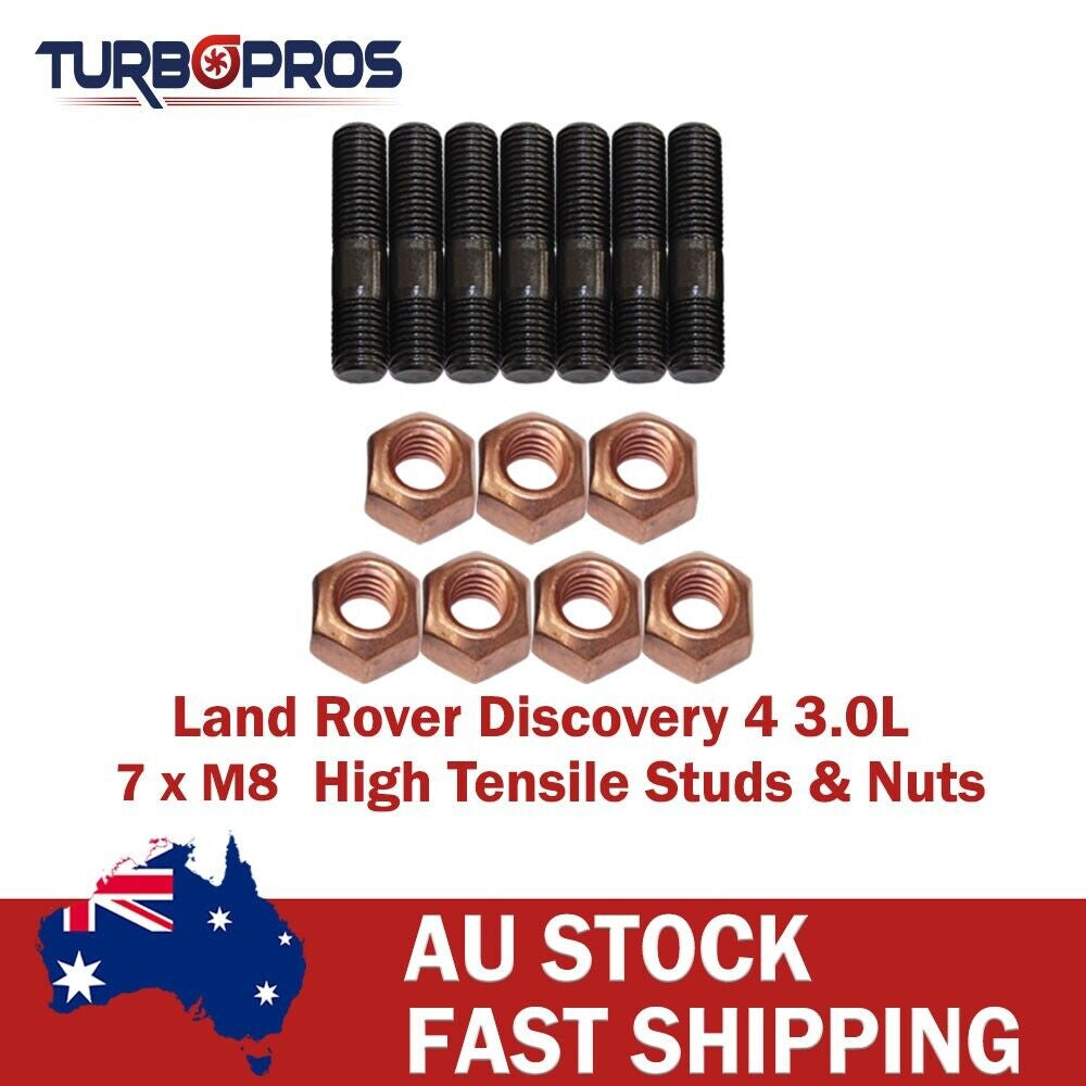 High Tensile Twin Turbo Charger Stud Kit for Land Rover Discovery 4 3.0L