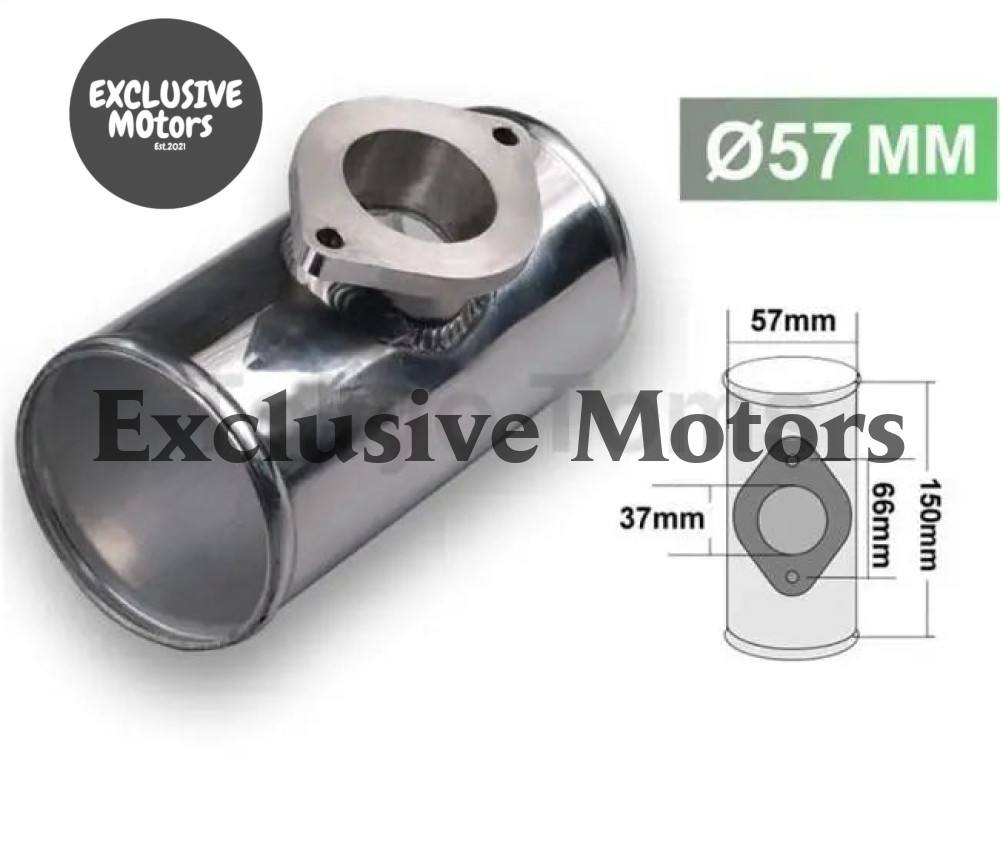57MM 2.25" BOV BLOW OFF VALVE FLANGE T MOUNTING PIPE TK-BOV02FP57 - Tokyo Tom's