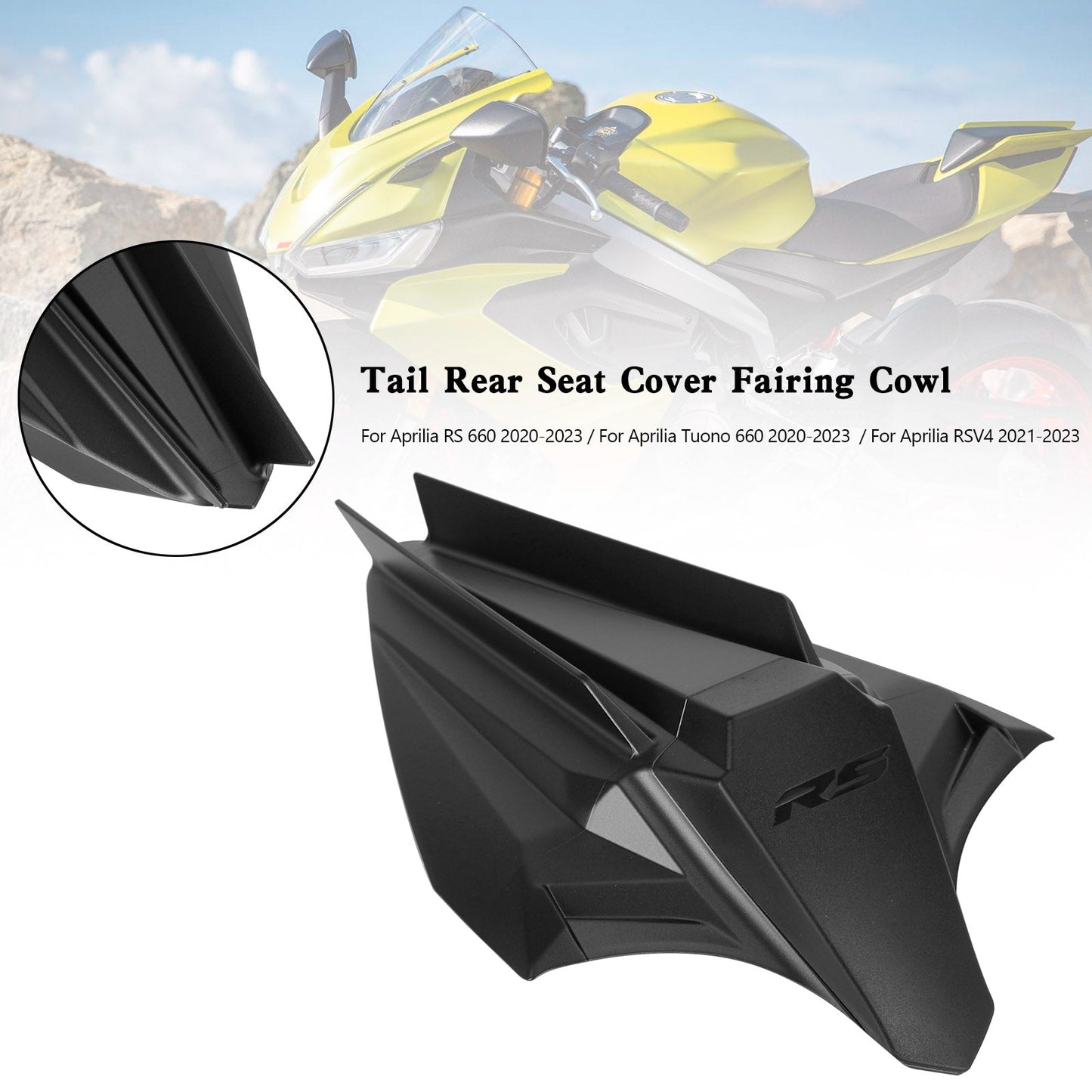 2020-2023 Aprilia RS 660 Tuono 660 Rear Seat Cover Fairing Cowl