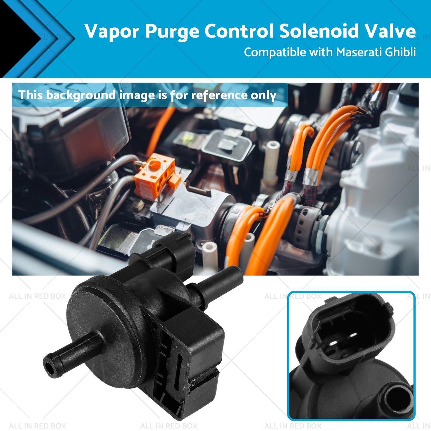 Vapor Purge Control Solenoid Valve for Maserati Ghibli 2014-2019