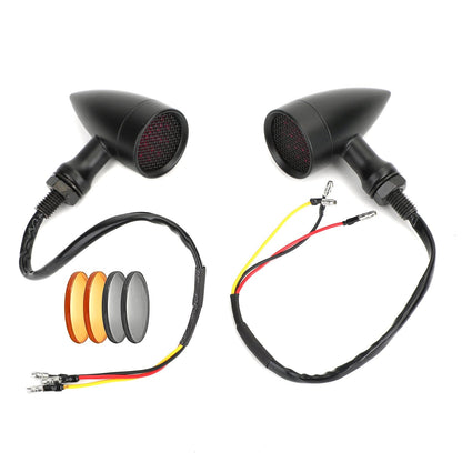 M10 Universal Motorcycle LED Turn Signal Light Indicators Blinker Lamp Generic