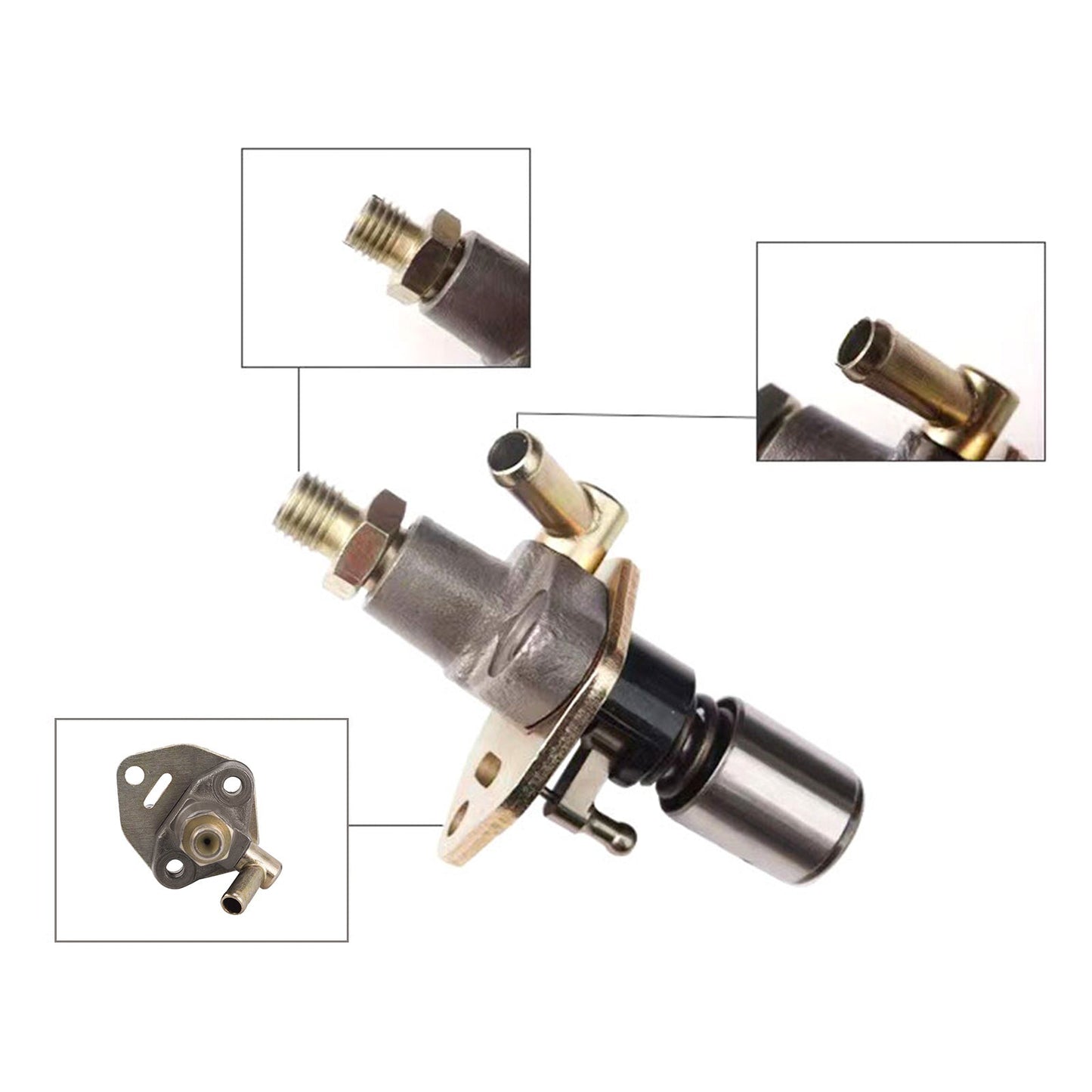 Diesel Fuel Injector Pump 714970-51101 Suitable For Yanmar L100 / 186F / 186FA-4