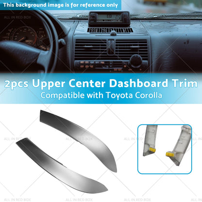 55436-02330 2pcs Upper Center Dashboard Trim Suitable for 09-13 Toyota Corolla-2