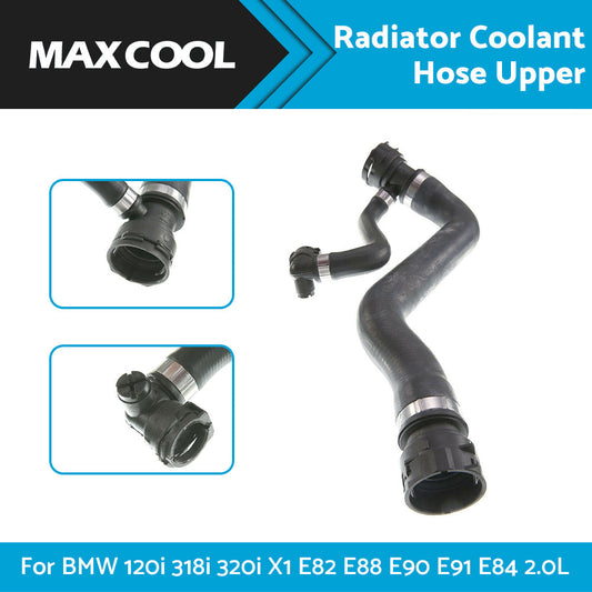 Upper Radiator Coolant Hose for BMW 120i 318i 320i X1 2004-2013