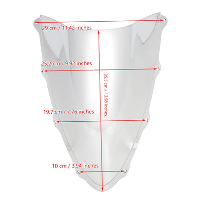 ABS Plastic Motorcycle Windshield WindScreen for Ducati 1299 2015-2020 Generic