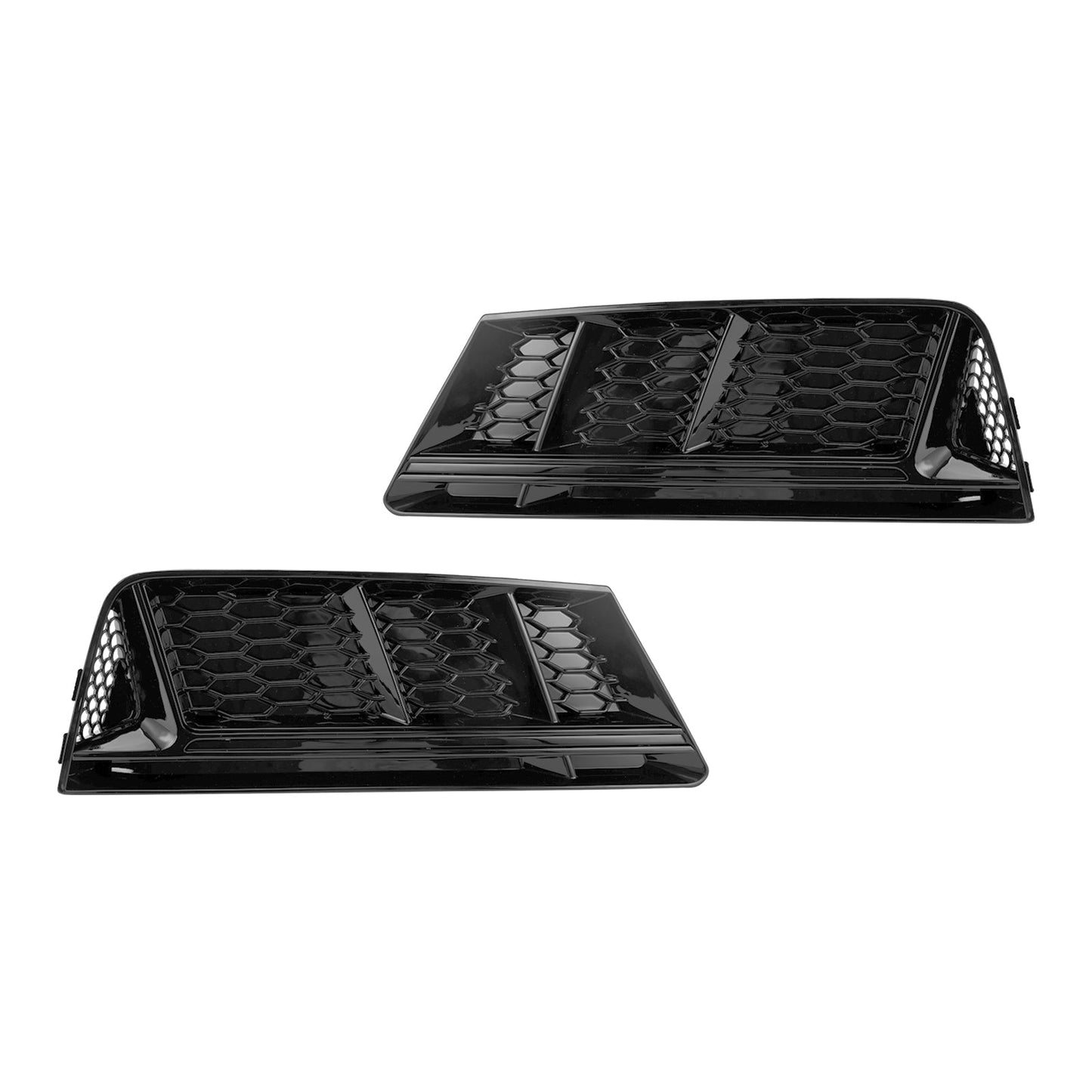 Front Fog Light Grille Chrome for Audi A4 B9 (2016-2018)