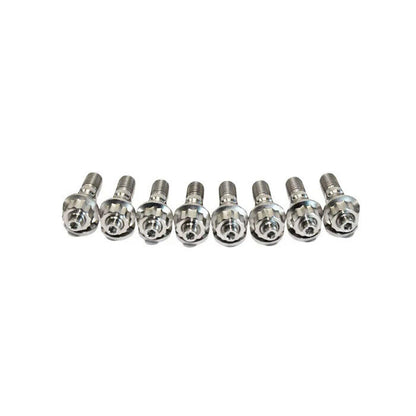 8 Pcs M8X1.25X45Mm Titanium Stud Kit for Manifold & Turbo