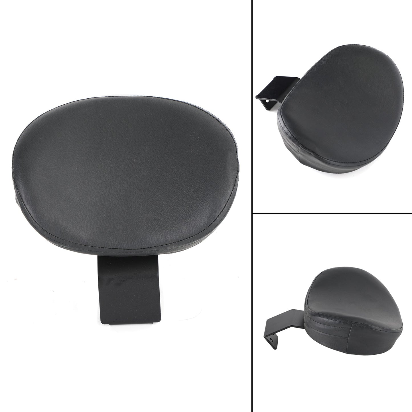 Motorcycle Black Driver Rear Backrest Sissy Bar Pad For Suzuki Volusia C50 Volusia VL400 Boulevard C50 Volusia VL400 C50