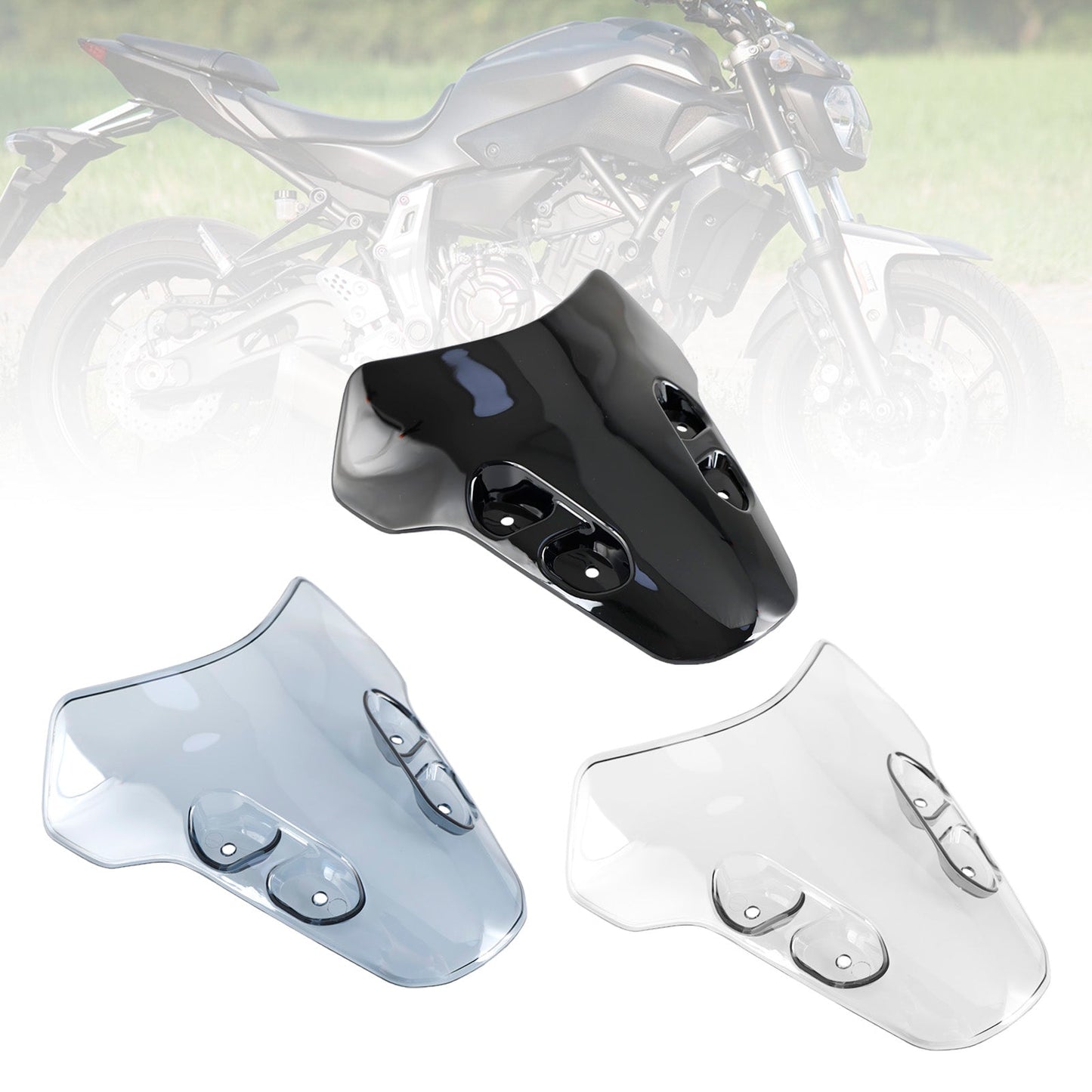 YAMAHA MT-07 MT 07 2021-2023 ABS Motorcycle Windshield WindScreen