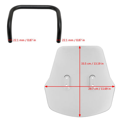 Honda Hunter Cub CT125 2019-2023 ABS Motorcycle Windshield WindScreen
