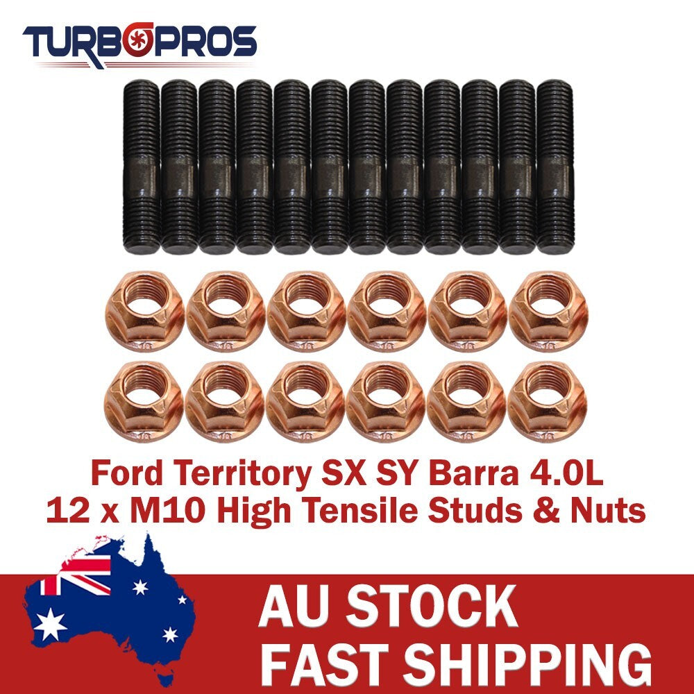 High Tensile Exhaust Manifold Stud Kit for Ford Territory SX SY Barra 4.0L