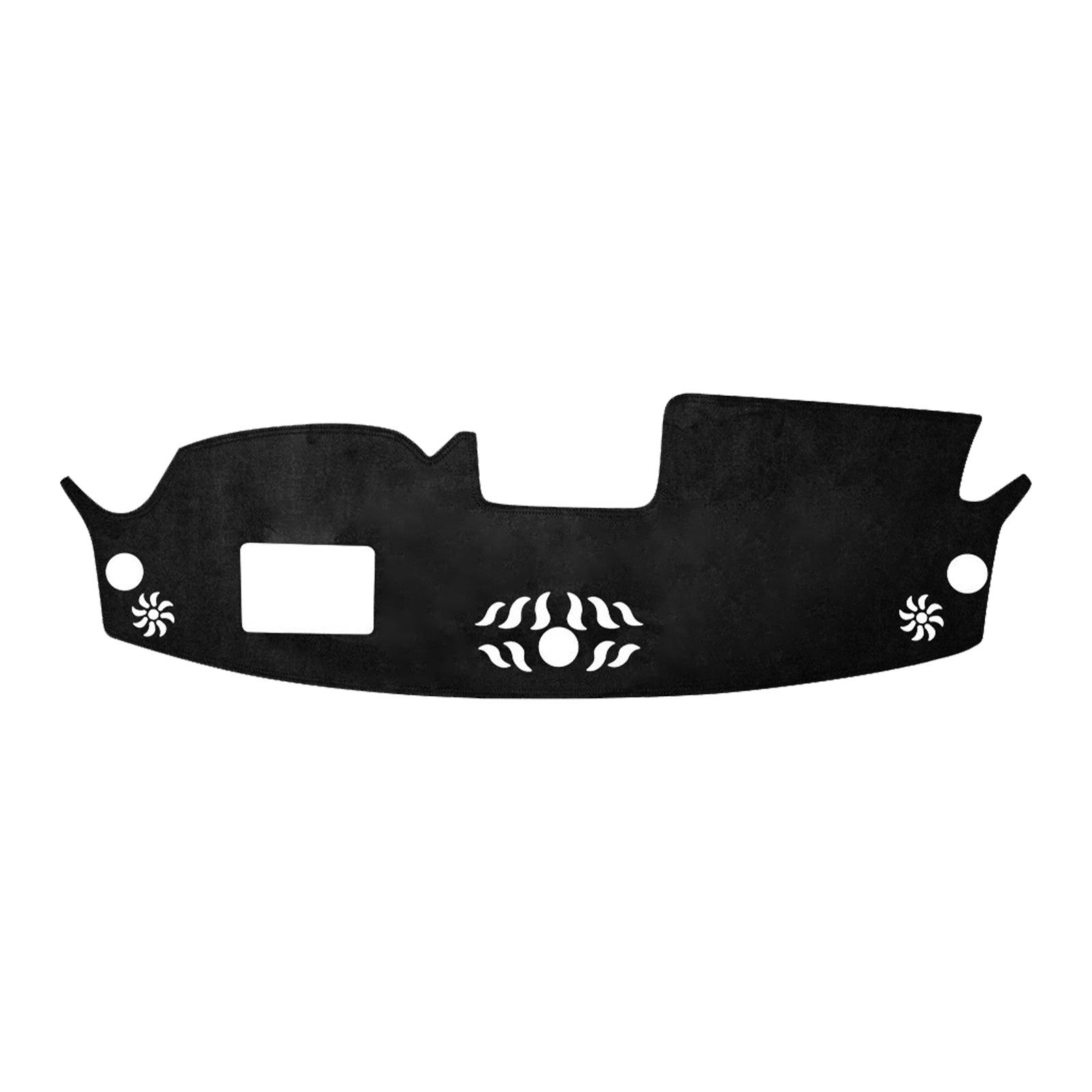 Non-Slip Dashboard Cover Microfiber Leather Suitable For Mazda CX-9 w/ HUD 2016--1