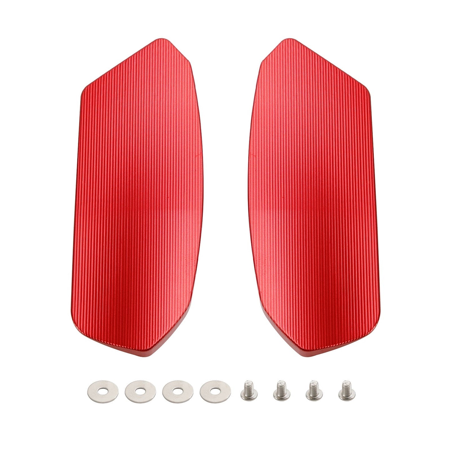 CNC mirror delete blanking block off plates fits Suzuki GSX-R 1000 2017-2024