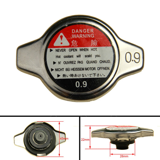 0.9Kgf/cm² Radiator Cap for Universal Car Coolant System