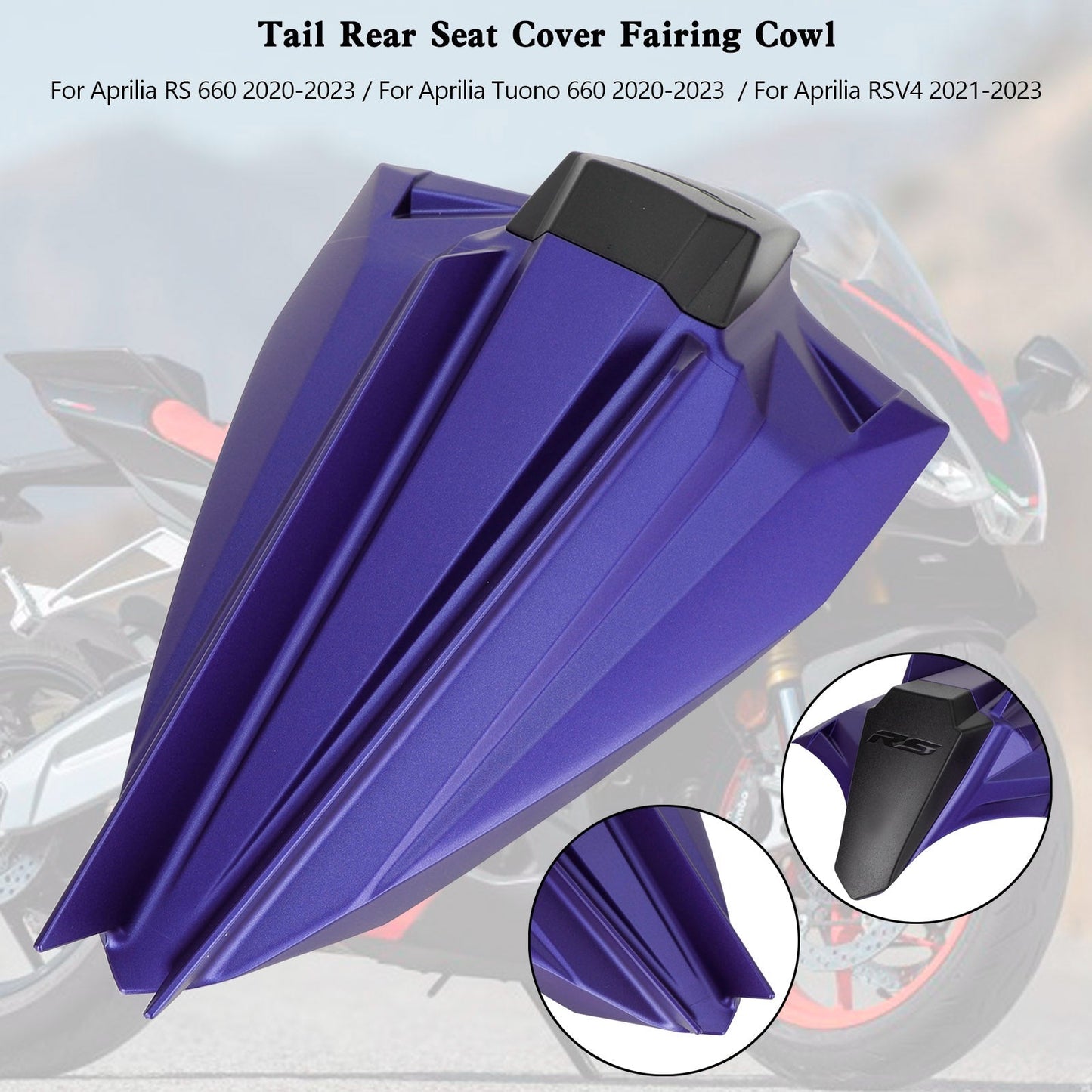 2020-2023 Aprilia RS 660 Tuono 660 Rear Seat Cover Fairing Cowl