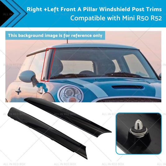 Windshield A Pillar Trim Molding for Mini Cooper 2002-2008