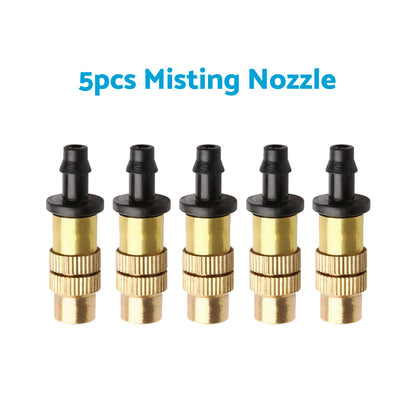 5-20x Brass Spray Misting Nozzle Sprinkler Head Garden Farm Irrigation Connector-5