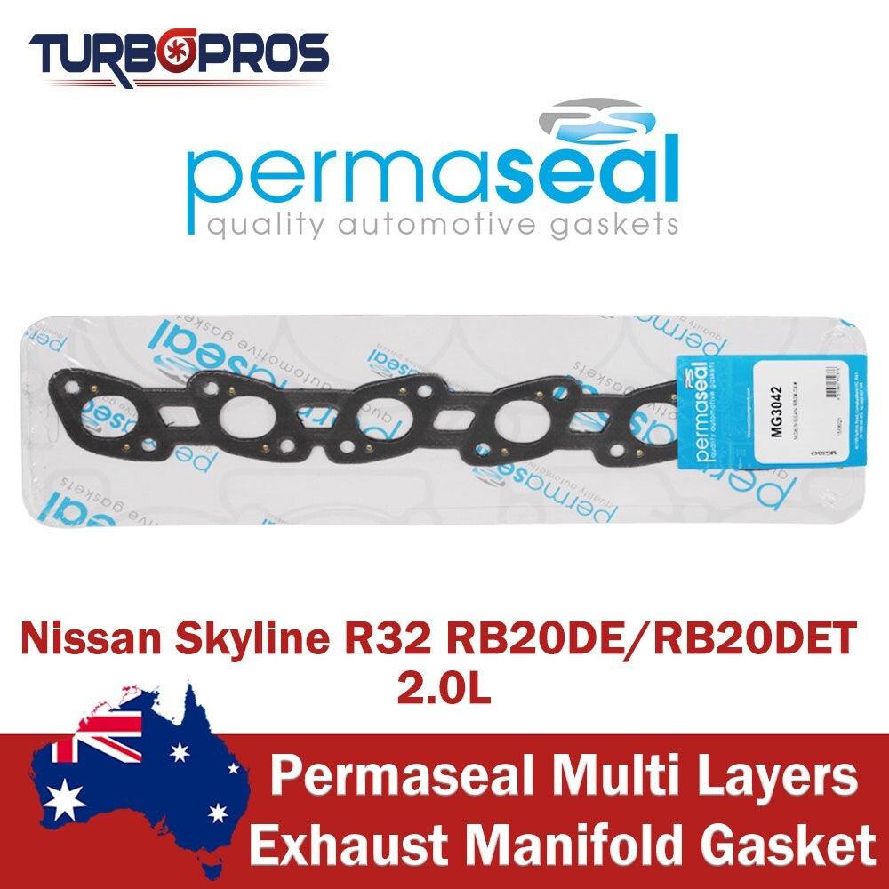Permaseal Exhaust Manifold Gasket for Nissan Skyline R32 RB20DE/RB20DET 2.0L