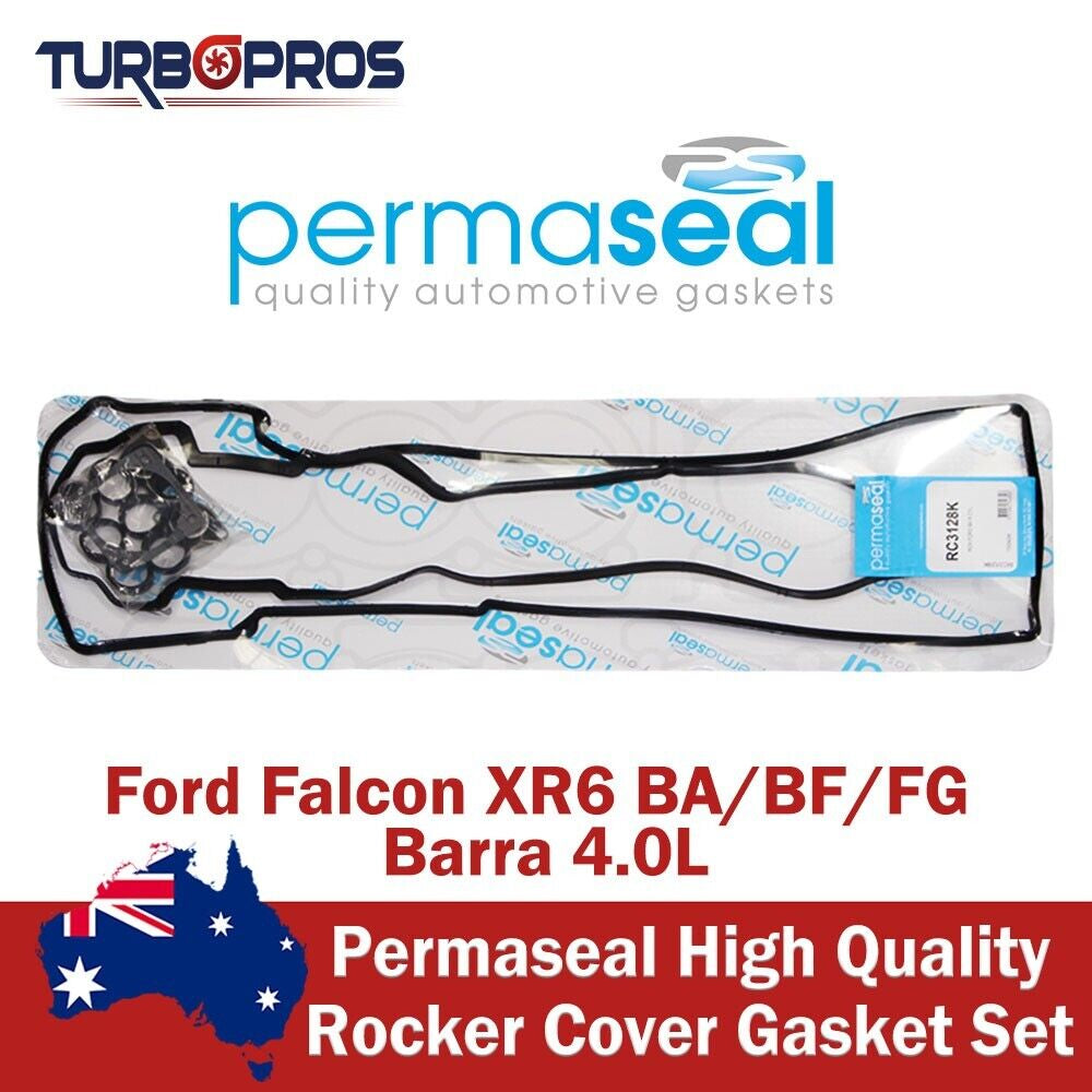 Permaseal Rocker Cover Gasket Set for Ford Falcon XR6 BA/BF/FG Barra 4.0L