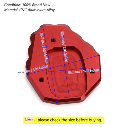 Extension Kickstand Enlarger Plate For HONDA CB500X 2019 Generic