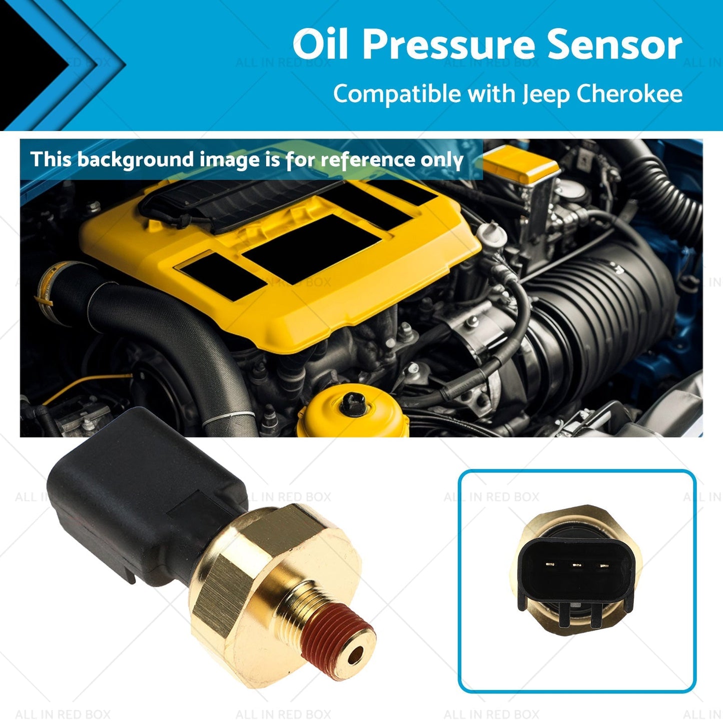 Oil Pressure Sensor for Jeep Cherokee Dodge Ram Chrysler 300 2005-2016