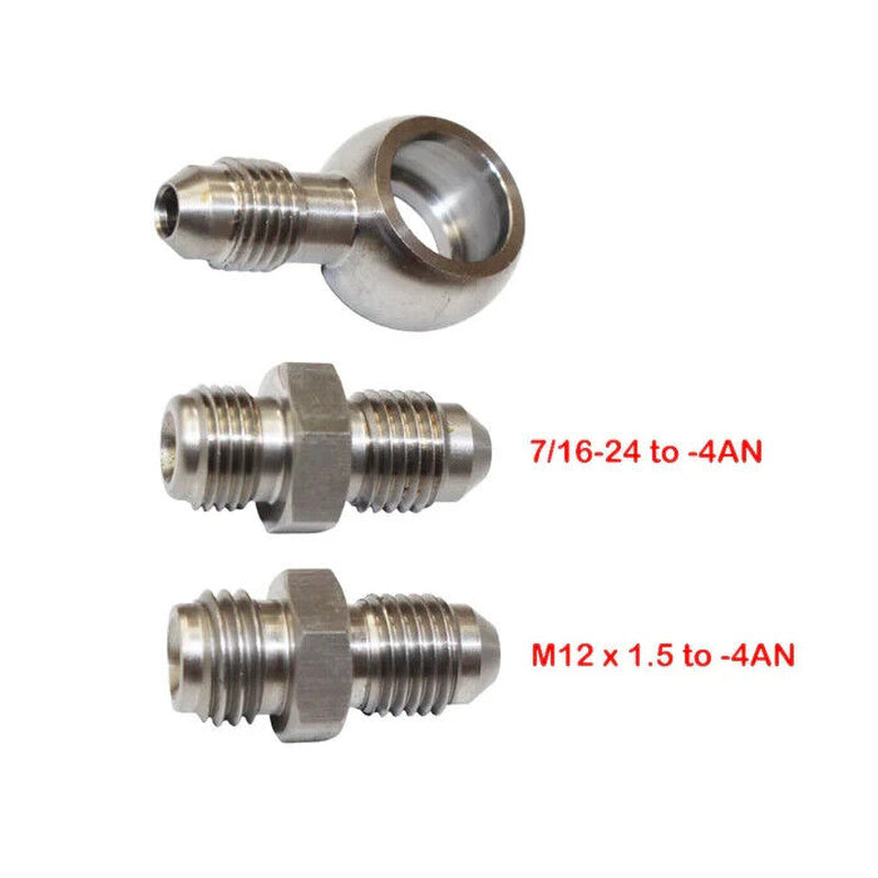 Turbo Oil Feed Line &Support Bracket Kit for Ford Falcon XR6 BA/BF/FG Barra 4.0L