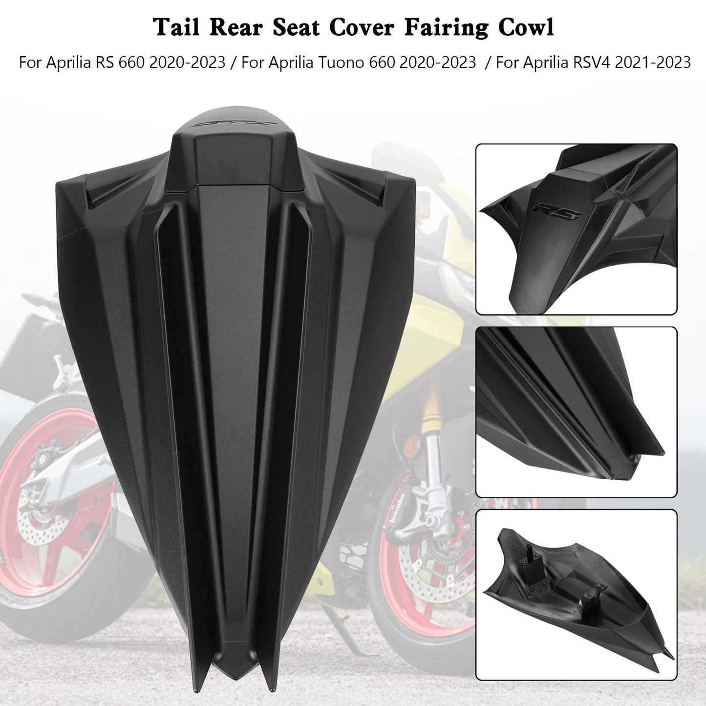 2020-2023 Aprilia RS 660 Tuono 660 Rear Seat Cover Fairing Cowl