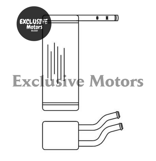 Ford Cortina MK2 narrow Heater Core