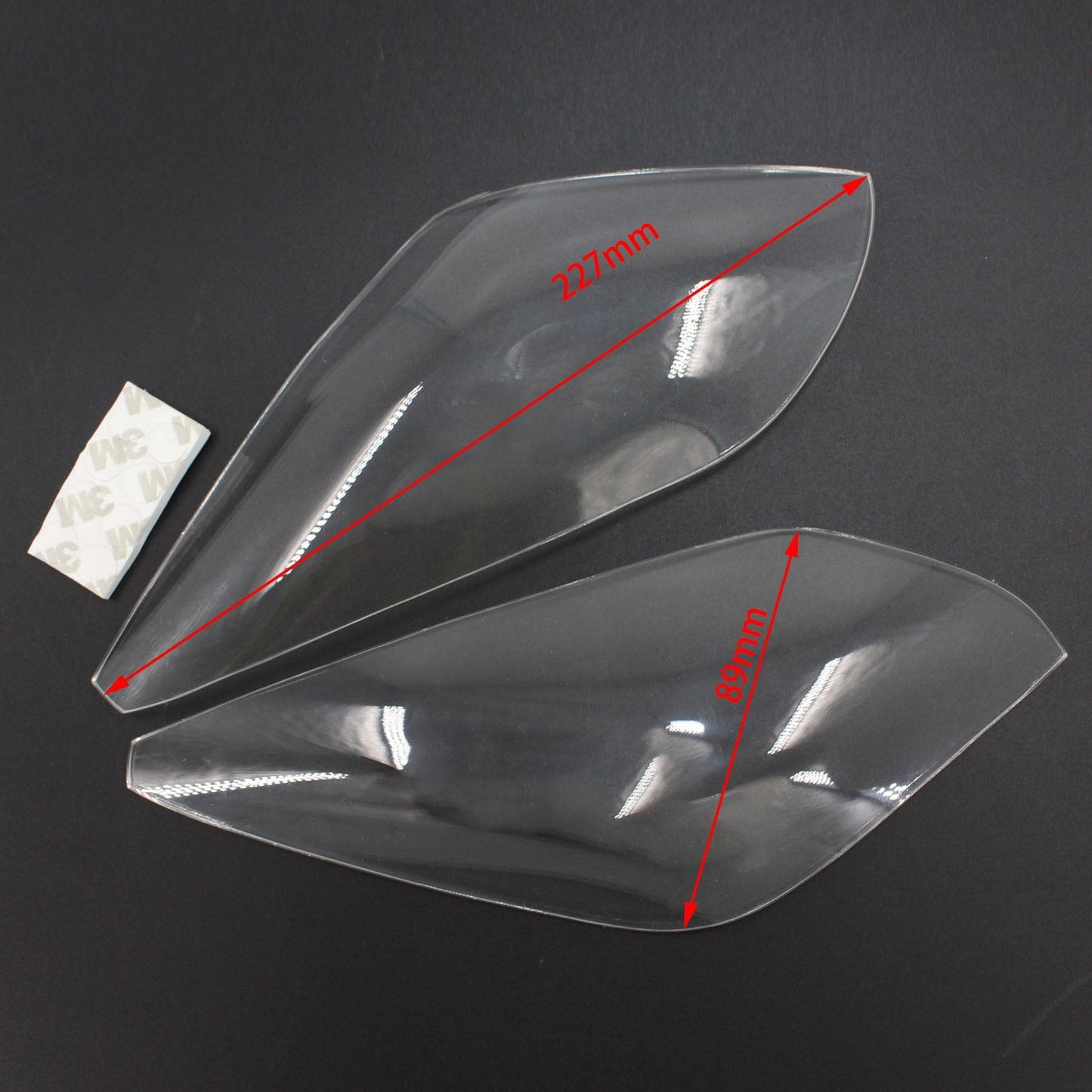 Front Headlight Lens Protection Fit For Yamaha Mt-09 Fj 09 Tracer 16-18? Smoke Generic