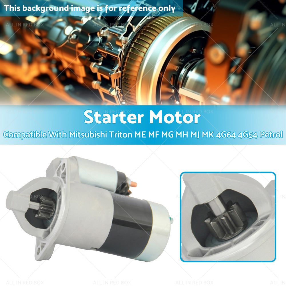 Starter Motor for Mitsubishi Triton Petrol 1986-2006