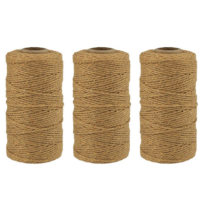 Cotton Twine Natural Jute Twine Packing Twines Bakers Twine Gift Wrapping Crafts-5