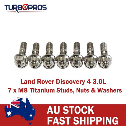 Titanium Turbo Charger Stud Kit for Land Rover Discovery 4 3.0L
