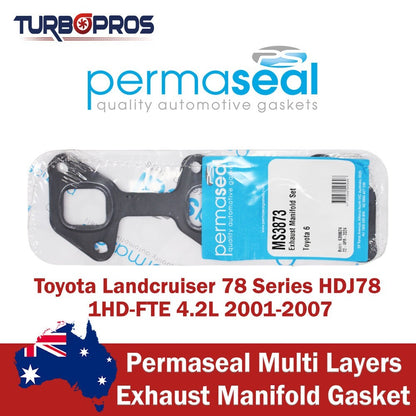Permaseal Exhaust Manifold Gasket for Toyota Landcruiser 78 Series 1HD-FTE 4.2L