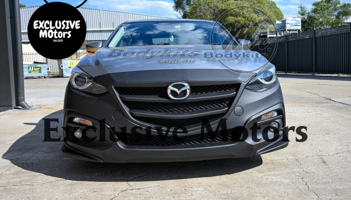 Front Bumper for Mazda 3 Sedan/Hatch 2013-2016 Plastic