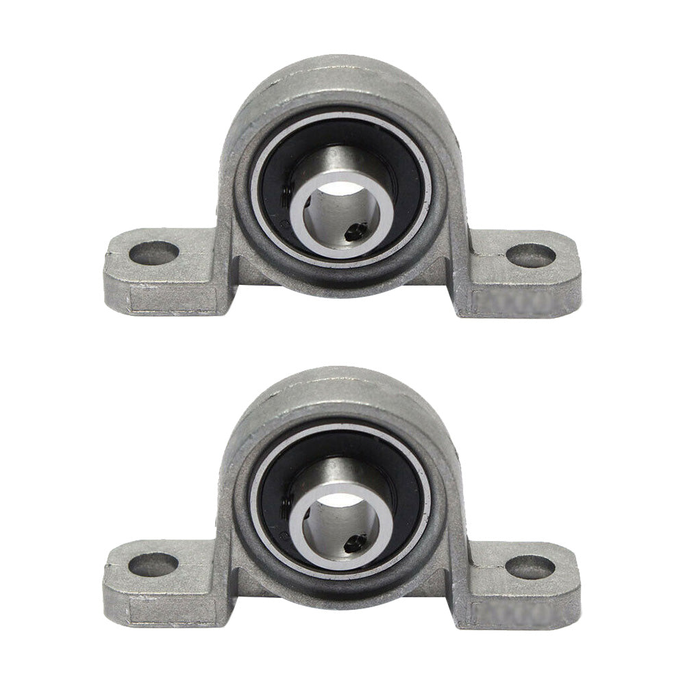 4x Ball Bearing Pillow Block Zinc Alloy Metal Suitable For 8/10/12/20mm Inner Diameter-1