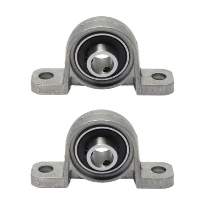 4x Ball Bearing Pillow Block Zinc Alloy Metal Suitable For 8/10/12/20mm Inner Diameter-1