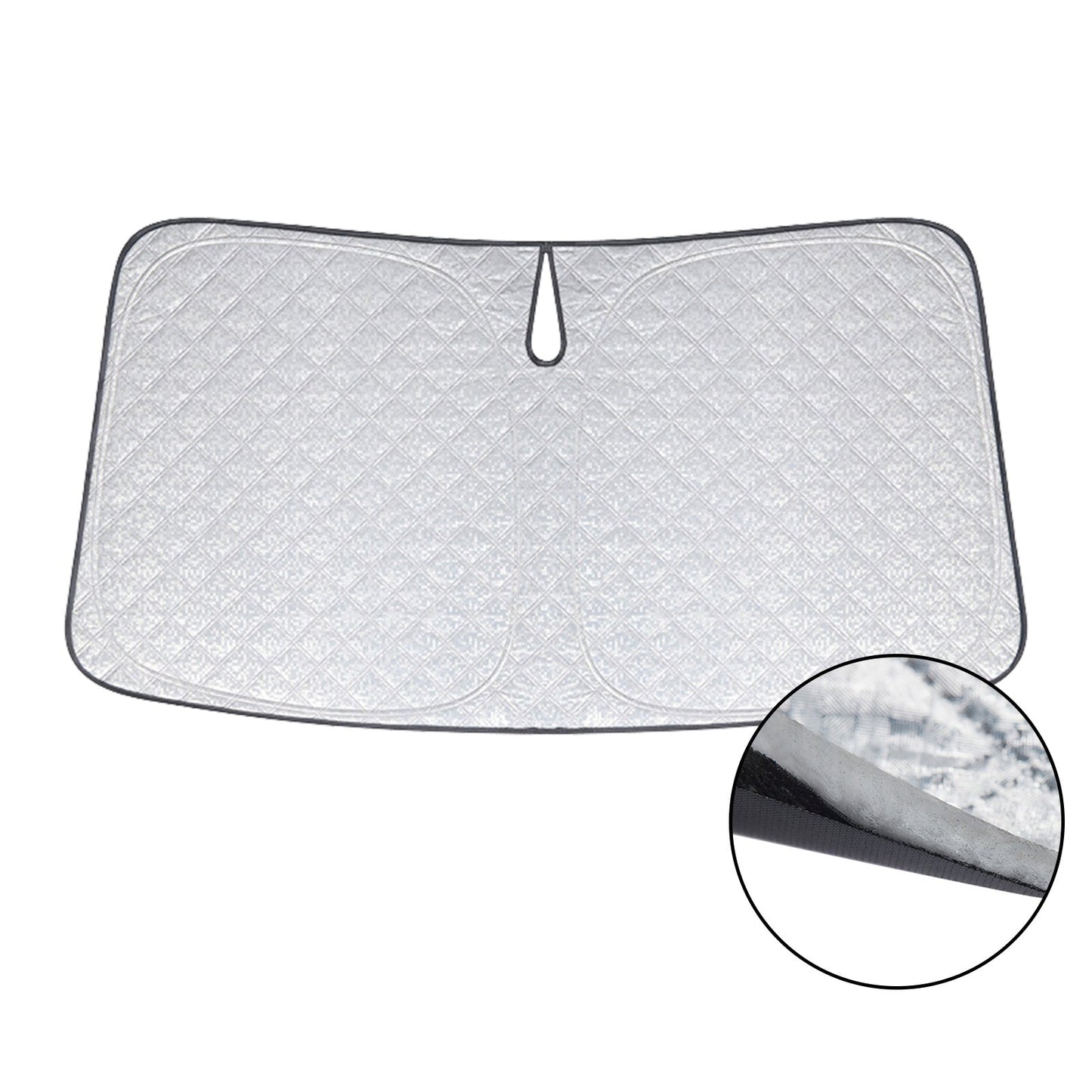 6-Layer Thick Windshield Sun Visor Suitable For BYD Seal 2024 UV Protection-2