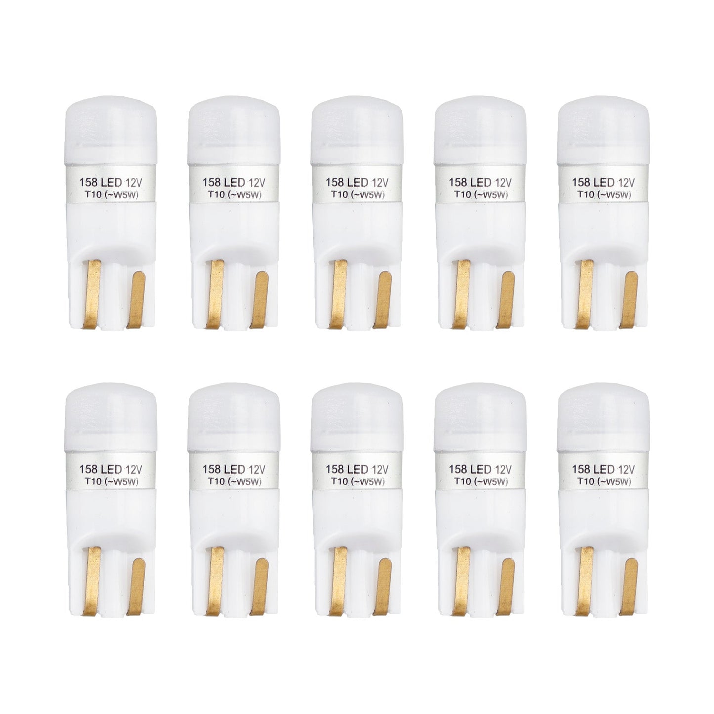LED Retrofit Bulbs T10 W5W 6000K for HELLA