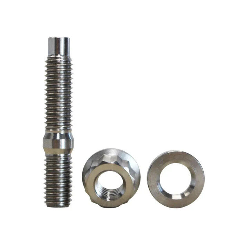 12 Pcs M8X1.25X45Mm Titanium Stud Kit for Manifold & Turbo