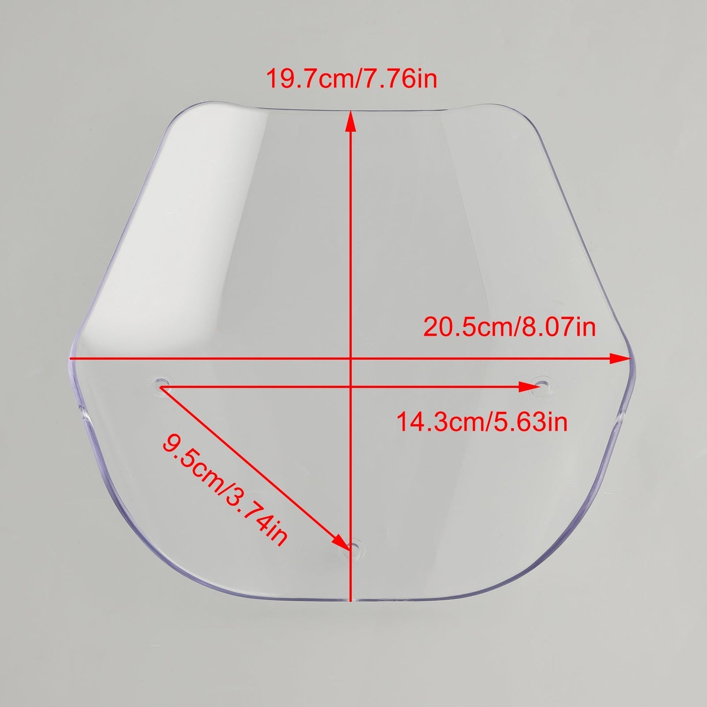 Windshield WindScreen fit for Suzuki GSX-8S 2023-2024