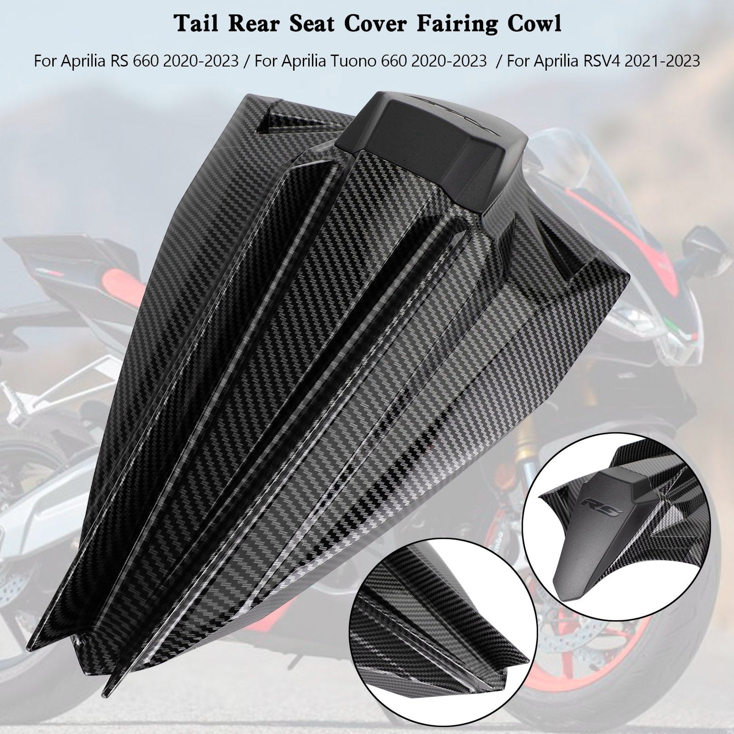 2020-2023 Aprilia RS 660 Tuono 660 Rear Seat Cover Fairing Cowl