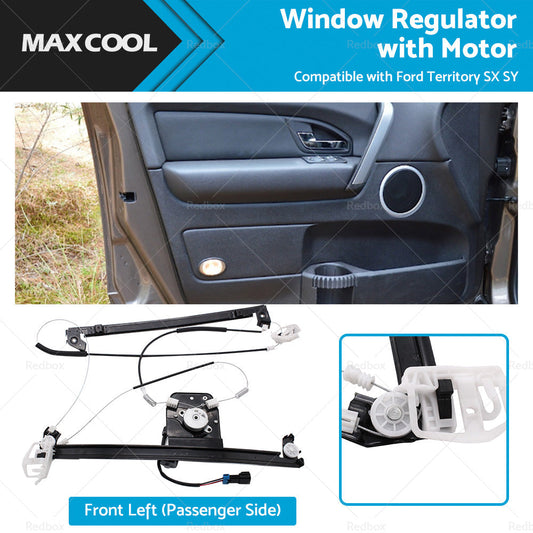 Front Left Window Regulator w Motor for Ford Territory SX SY SZ (2004-2017)