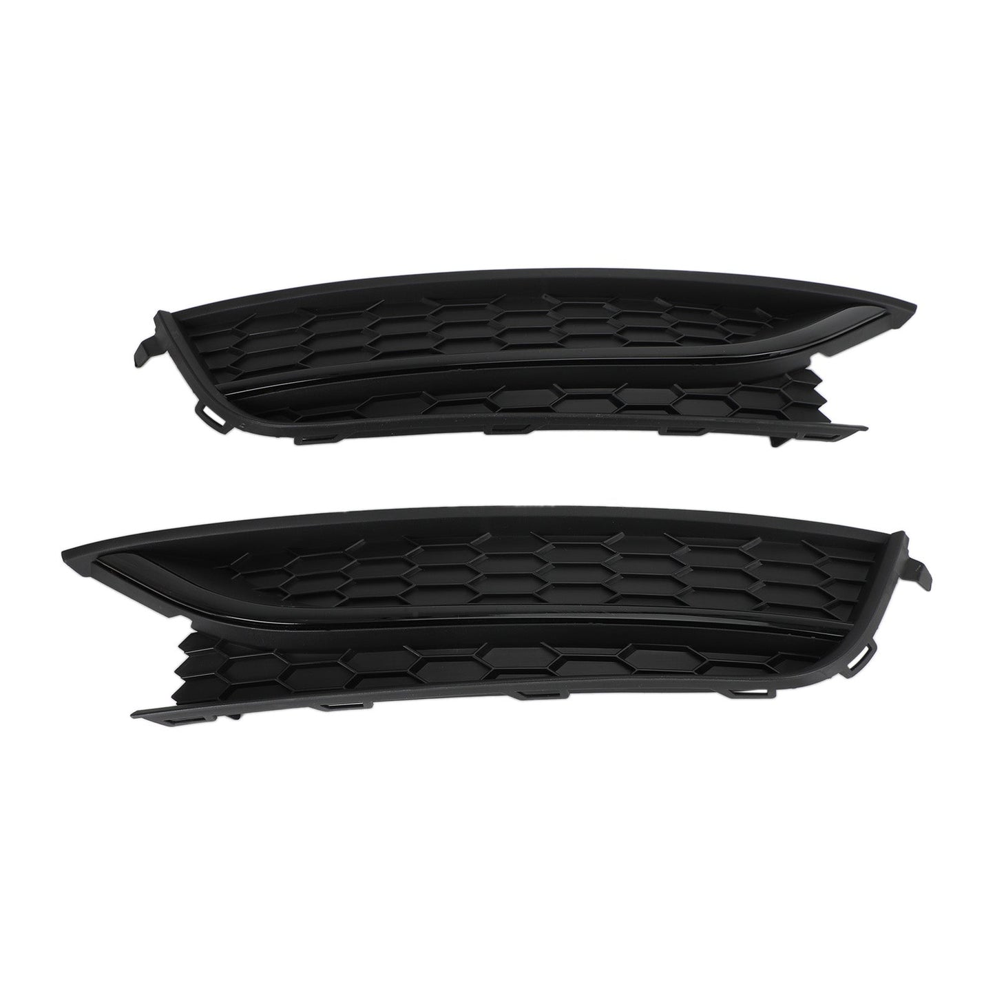 2PCS Fog Light Cover Black for VW Passat 2012-2015 Front Driving