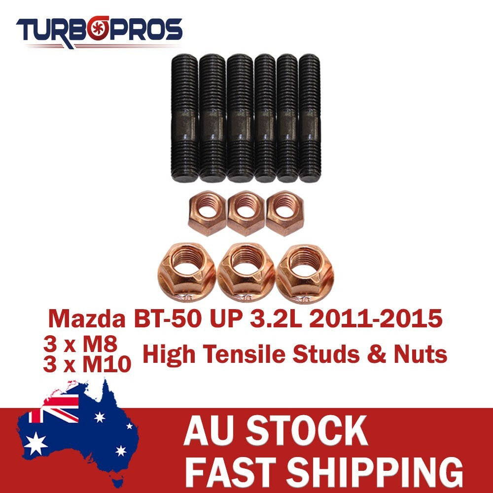 High Tensile Turbo Charger Stud Kit for Mazda BT-50 up 3.2L 2011-2015