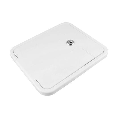 Caravan Utility Door Access Hatch Rectangle 194x165mm Suitable For RV Motorhome With Lock-4