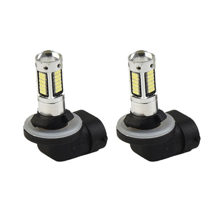 2x 881 H27 30W 6000K White LED Car SUV Fog Light Bulb DRL Lamp Extremely Bright-0