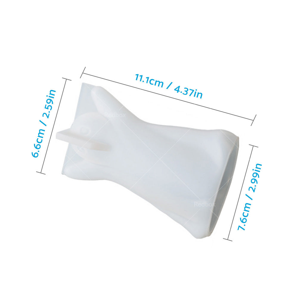 Ghost Mold Halloween Silicone With Wooden Lighted Base Suitable For DIY Resin Epoxy Casting-4